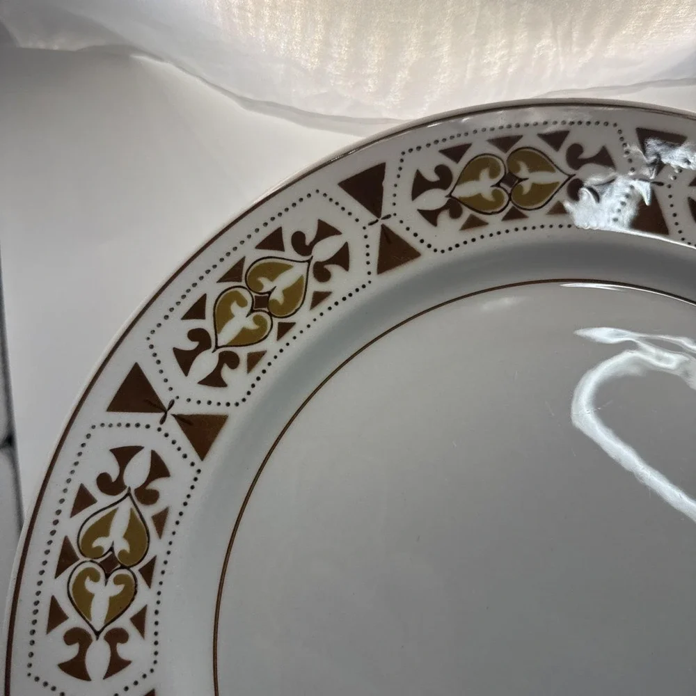 Vtg Mikasa Mediterrania Montego Plate Round‎ Serving Platter 12
